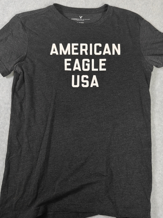 American Eagle Outfitters Other - American Eagle USA Graphic Tee - Charcoal Kids Small